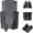 black, variant on StarLink V2 Ethernet Adapter,StarLink Ethernet Adapter Mount, Star Link Internet Kit Satellite Brackets Stability ABS Wall Mounting Brackets Kit for Starlink Ethernet Adapter