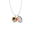 thumbnail image 2 of Delight Jewelry Goldtone Card Suits Square Spinner Best Mom Ever Charm Necklace, 2 of 4