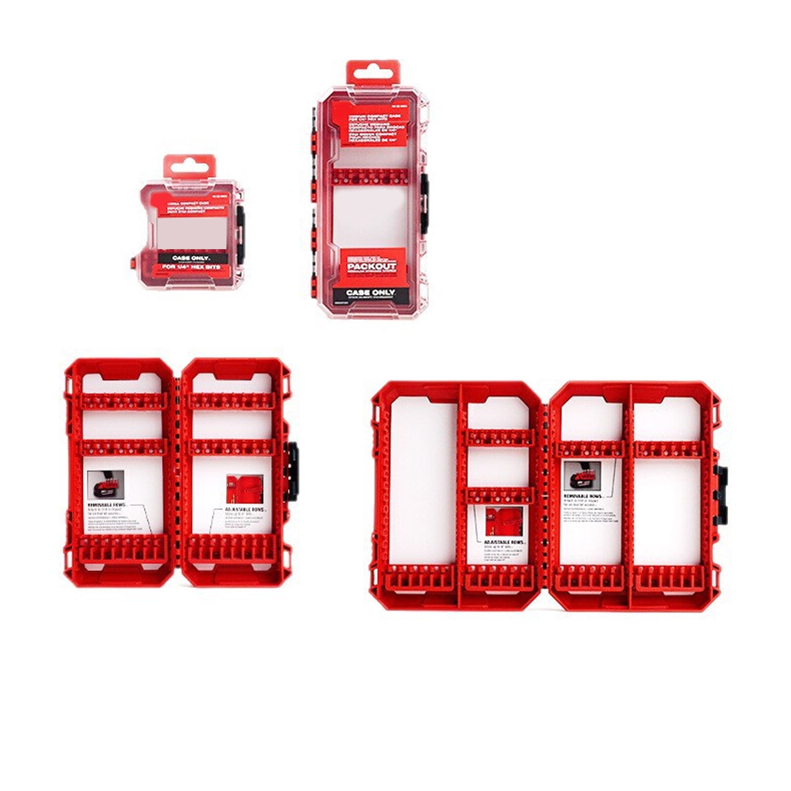 Professional Lightweight Bit Storage Case for Drill Bits Models