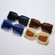thumbnail image 4 of unbranded Gafas De Sol Cuadradas Negras Para Mujer Retro Protección Uv Para Exteriores, 4 of 8