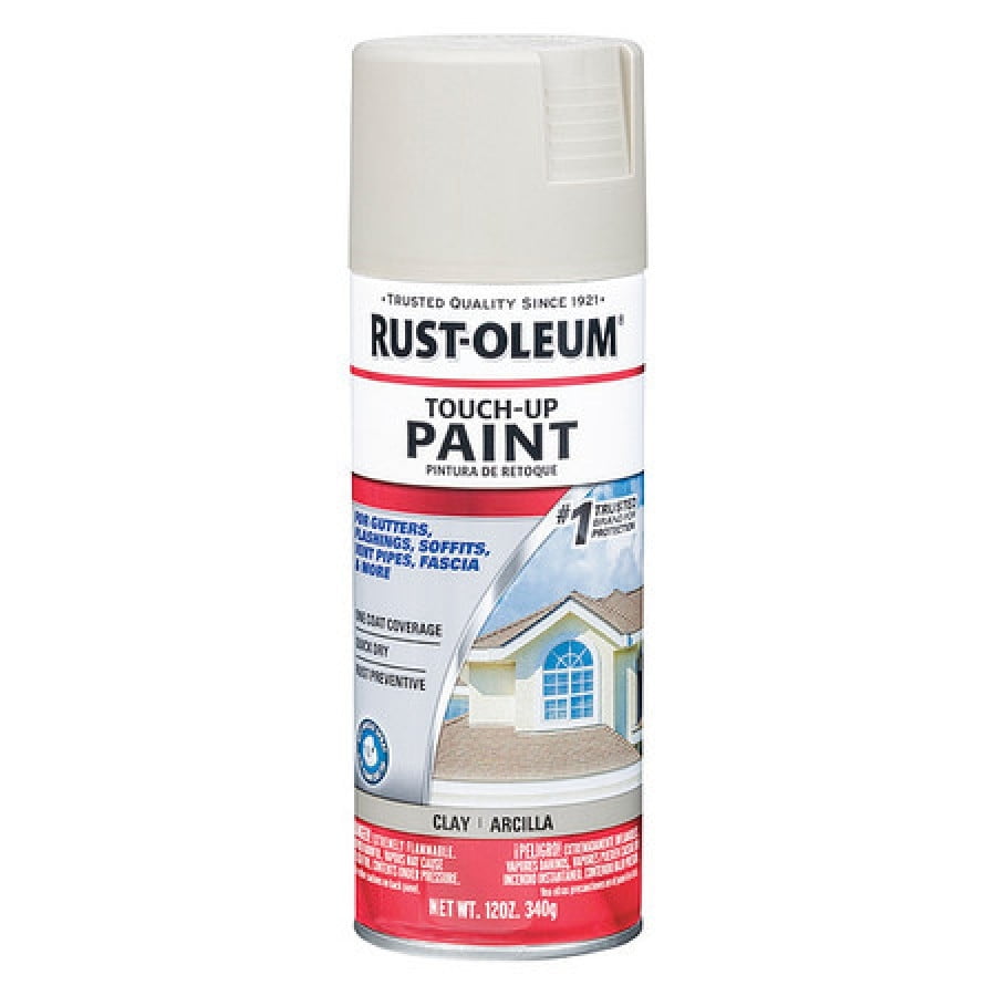 RUSTOLEUM 313814 Weather Resistant Paint,12 oz.,Clay
