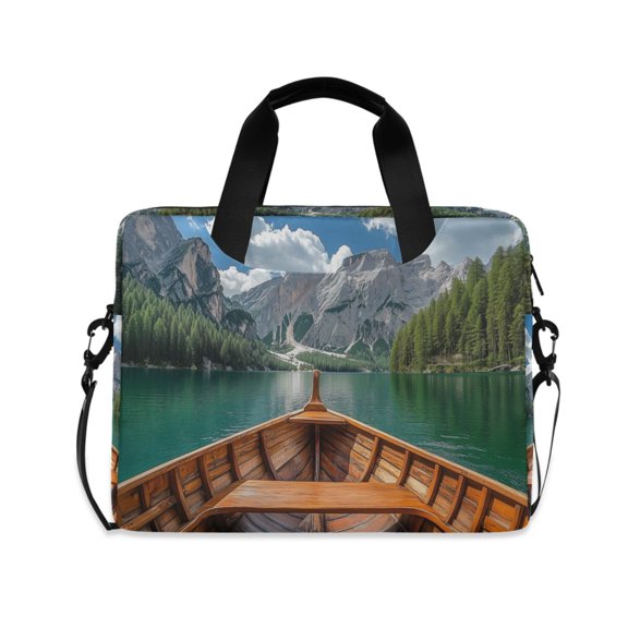 FORMRS 16" Laptop Bag Carrying Sleeve Case with Handle Travel Shoulder Briefcase, Lake