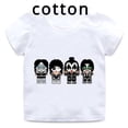 thumbnail image 2 of Blusa para niña y niño, nueva camiseta de algodón con cuello redondo y estampado de banda de rock y beso de fans de Stormtrooper, camiseta de manga corta de verano para niños, 2 of 5