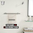 thumbnail image 3 of Double Towel Bar Matte Stainless Steel Bath Towel Rack for Bathroom Towel Holder Wall Mount Total Length TBLPB, 3 of 8