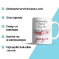 thumbnail image 3 of Novelty Genius “My Favorite People Call Me” Large Ceramic 15oz Tea Coffee Mug, Gift for Mom Grandma, 3 of 5