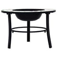thumbnail image 3 of vidaXL Mosaic Fire Pit Green 26.8" Ceramic, 3 of 8