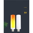 thumbnail image 6 of Portable Mini Night Light Ultra Bright Energy Saving Flame Light Effect Usb Lamp, 6 of 7
