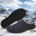 thumbnail image 4 of Pantuflas Peludas para El Impermeables Cálidas Antideslizantes Acogedoras Hombres Y Mujeres, 4 of 9