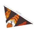thumbnail image 5 of Bingfone Fall Gnomes -Washable Dog Scarf Triangle Adjustable Puppy Bandana Bib Handkerchief for Medium Large Dog Cat, 5 of 8