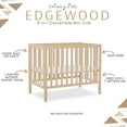thumbnail image 5 of Dream On Me Edgewood 4-in-1 Convertible Mini Crib, Ivory Cream, 5 of 11
