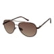 thumbnail image 1 of Lentes de Sol Levis Mujer X13048 Outlook Marco de metal Color Marrón con Filtro 100% UV, 1 of 3