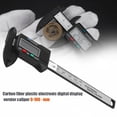 thumbnail image 4 of Digital Caliper 0-100mm/0.2mm Carbon Fiber Composites MM & Inch Caliper, 4 of 10