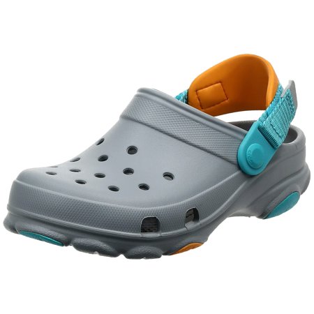 Crocs Kids Classic All Terrain Clog | Outdoor Shoes, Light Grey ...