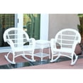 thumbnail image 2 of Jeco Ensemble de Conversation en Osier 3 Pcs en Blanc, 2 of 2
