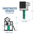 thumbnail image 3 of Backyard Discovery Sweetwater Heights-Blanc, 3 of 9
