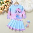 thumbnail image 2 of Gerichy Toddler Girl Swimsuit,Girls Bathing Suit Girls Swimsuit Set Comfortable Fashion Casual Floral Swimsuit Three Piece Set, 2 of 6