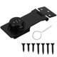 thumbnail image 3 of Desk Drawer Lock Black Iron Durable Construction Gym Lock Combination for Furniture, 3 of 5
