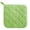 Green, variant on MOAOASPER Towel Cloth Coaster, Square Pot Mat, Heat Resistant, 7.09 x 7.09 in, Thickened Kitchen Protection Pad