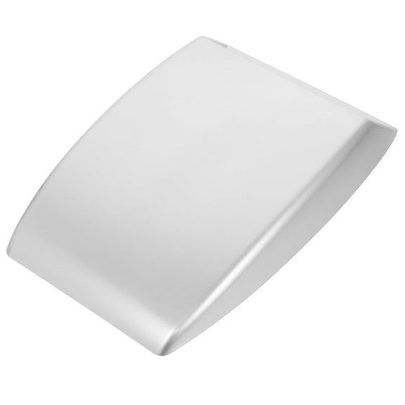 WHAMVOX  Air Flow Vent Hood Scoop Bonnet Decorative Cover Airflow Race Silver