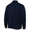 thumbnail image 3 of Men's Colosseum Navy Ole Miss Rebels Tortugas Quarter-Zip Sweatshirt, 3 of 3