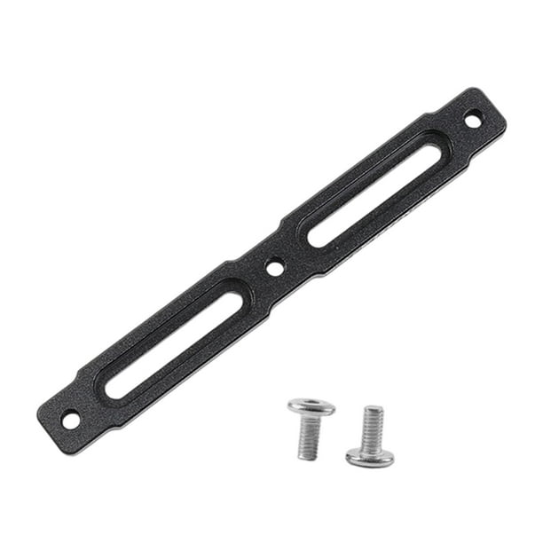 Adaptador de portabotellas de bicicleta Tornillo de ajuste del adaptador de portabotellas de bicicleta Negro 14x18cm