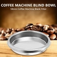thumbnail image 4 of 58Mm Coffee Machine Blank Filter/Stainless Steel Backwash Cleaning Blind Bowl Coffee Machine Accessories, 4 of 9