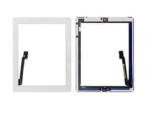 Apple iPad 3 White Touch Screen Glass Digitizer Compatible for Replacement