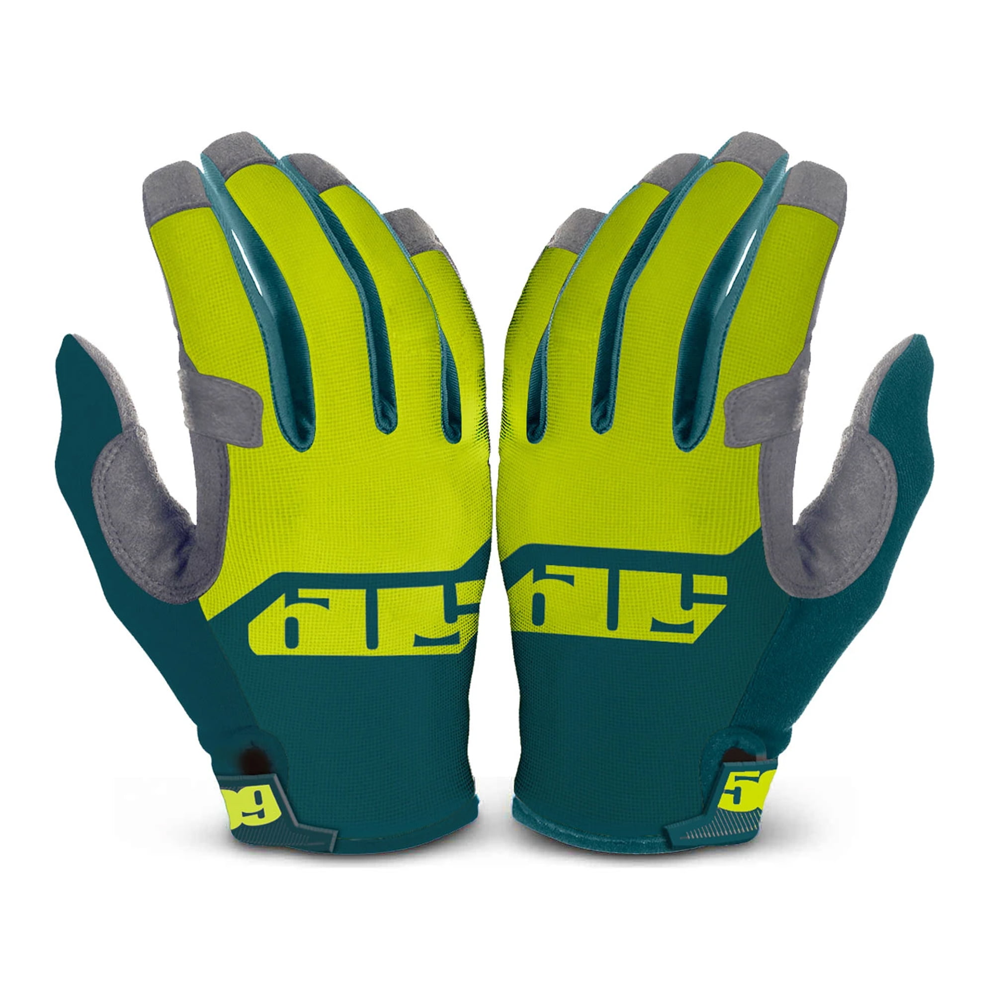 Glacier Glove Hybrid Glove Thin Windproof Fleece Glove w/ Sharkskin Grip Palm 