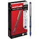 thumbnail image 1 of Bolígrafos Rollerball con aguja Uni-Ball Vision de 0,7 mm, color azul fino, 12 unidades, 1 of 6