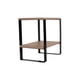 thumbnail image 4 of CASA FERRO Buró tipo industrial moderno - Acero Negro MDF color Nogal CASA FERRO Industrial, 4 of 6