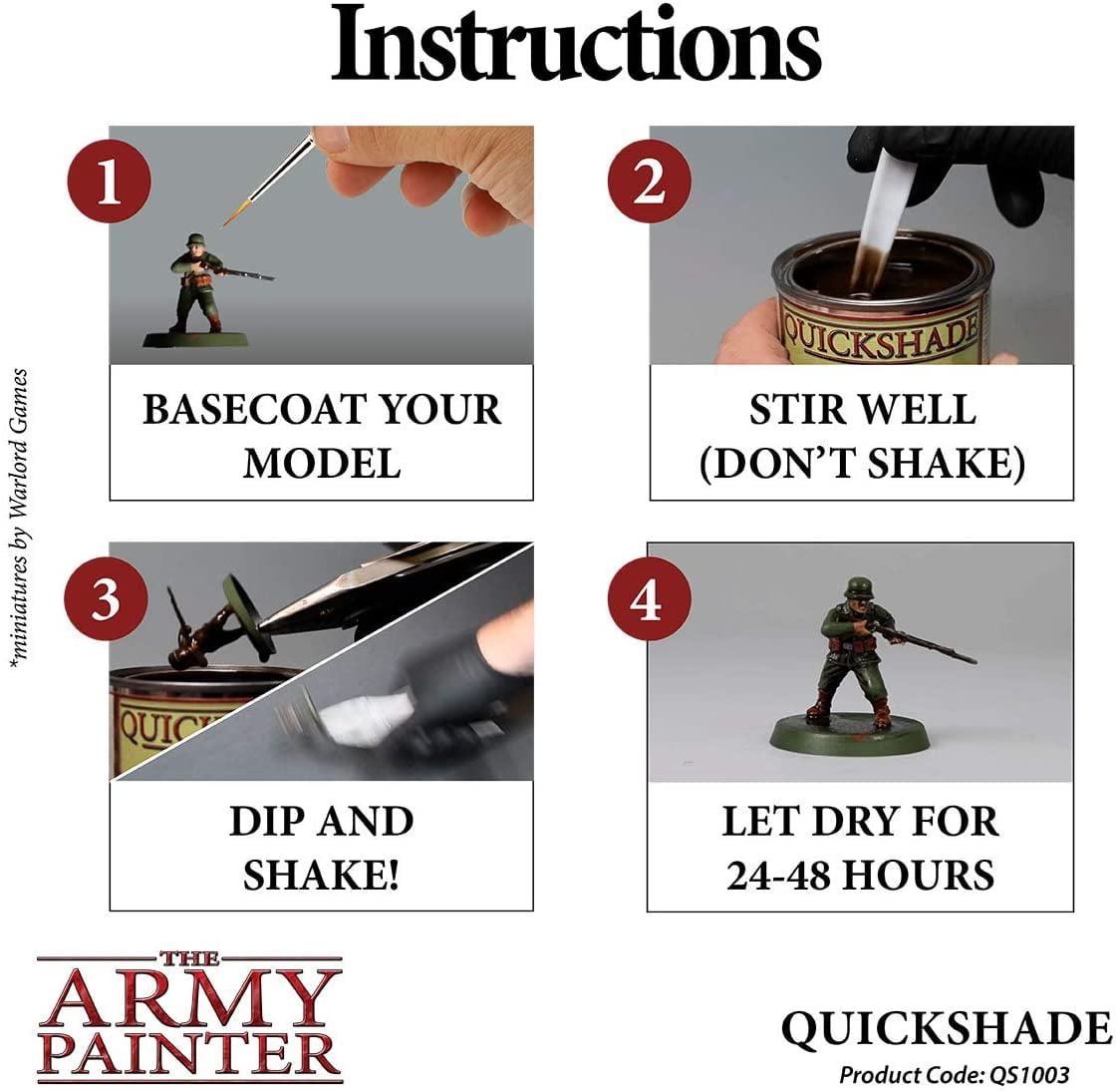The Army Painter Quickshade - Dark Tone