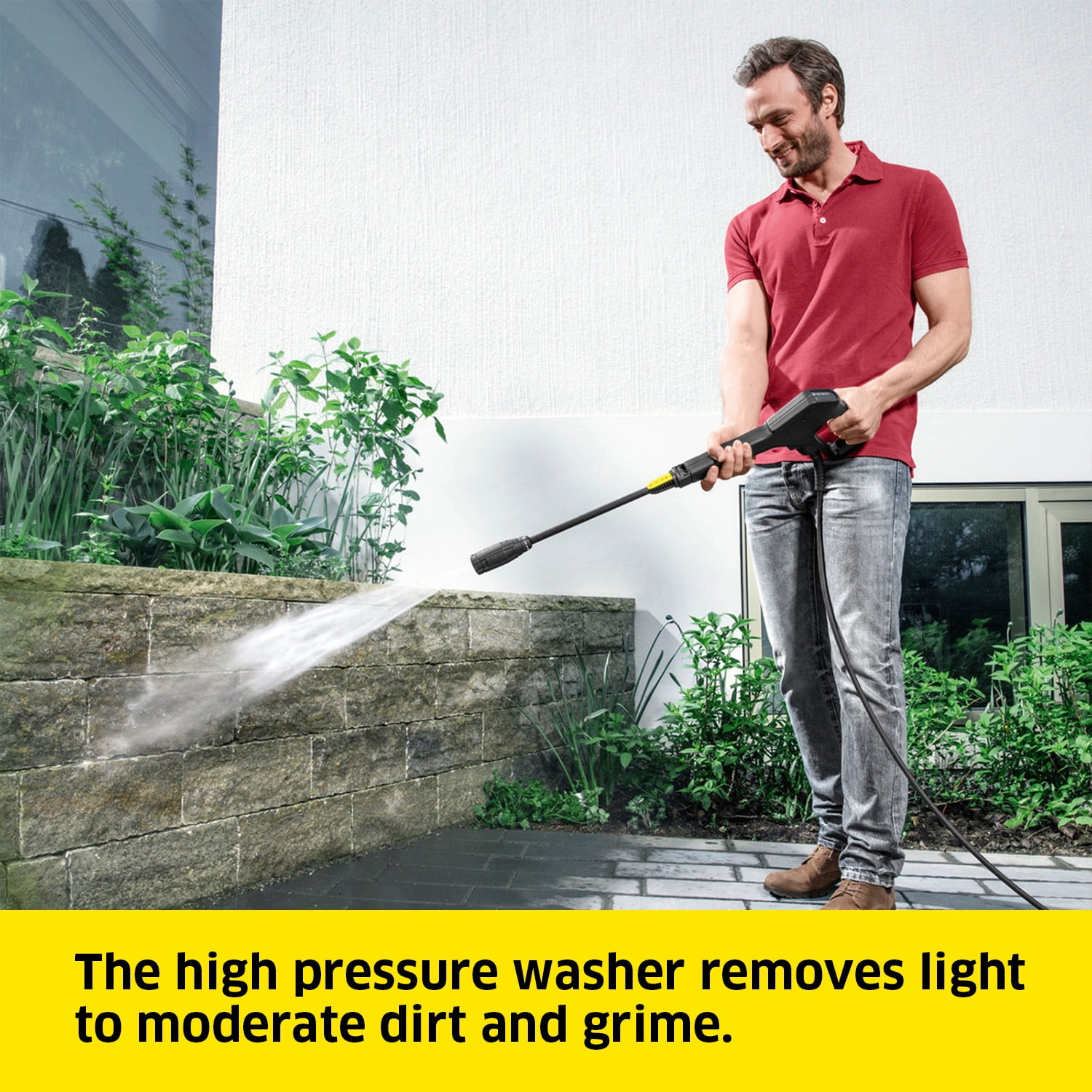 Karcher K3 Power Control. Pressure Washer, Max 2100 PSI, 26 ft. Hose, Spray Gun, 2 Spray Wands - 1.50 GPM