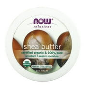 Now Foods Solutions, Organic Shea Butter, 3 oz (85 g)
