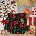 thumbnail image 6 of Xecao Cherry Print Burlap Gift Bags with Drawstring and Gift Tags, Gift Bags, Burlap Bags, Jute Bags for Party, Christmas, DIY Craft Bags-Small, 6 of 9