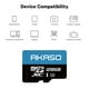 thumbnail image 5 of Tarjeta de memoria AKASO 128GB microSDXC U3 con adaptador - 4K UHD, 5 of 6