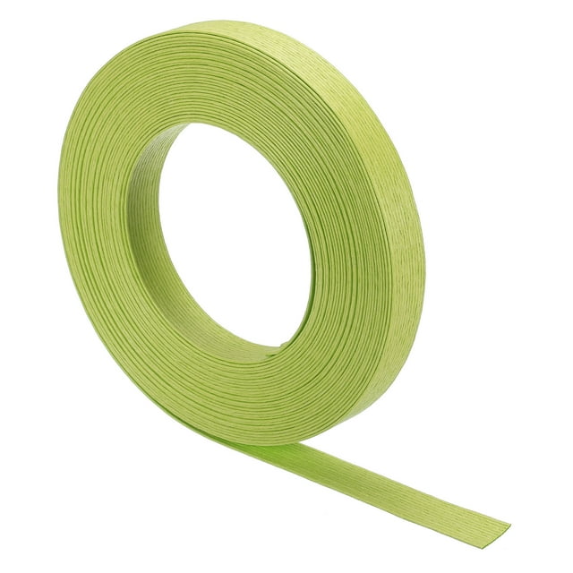 Unique Bargains 11 Yards Paper Rattan Weaving Cane 12-Ply Paper Rattan Weave Basket Weaving Making, Light Green