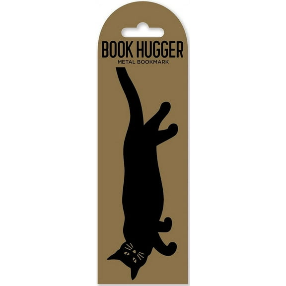 Curious Cat Book Hugger Metal Bookmark (Other)