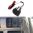 thumbnail image 2 of Cargador USB Dual para Coche 5V 2.1A de Corriente Accesorios Truck Stralis Hi-Way Eurocargo, 2 of 7