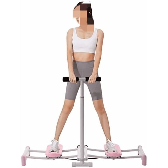 Leg Exercise Equipment, Leg Trainer Ski Training Machine, Leg Exercise Equipment for Home Gym Workout,Pelvic Floor Muscle Inner Thigh Exerciser, Home Workouts Cardio Trainer Hip (Pink)