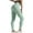Green, variant on Yoga Pants for Women Retro Casual Slim Yoga Pants Elastic Stretch High Waist Full Length Leggings Solid Sweatpants for Teen Girls Tiktok Trend Items Graduation Black
