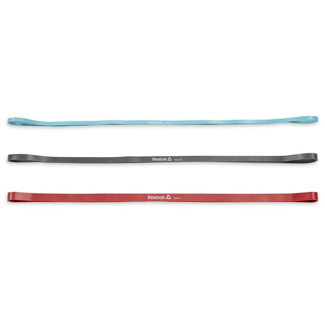 Reebok Delta Super Band Kit 3-Pack, Resistance Bands