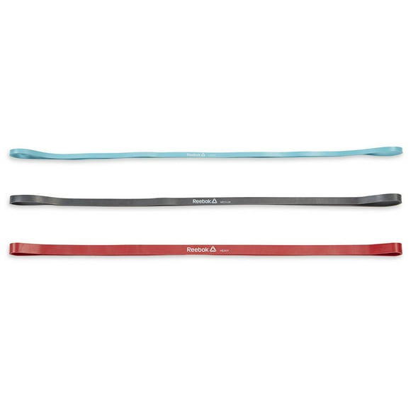 Reebok Delta Super Band Kit 3-Pack, Resistance Bands