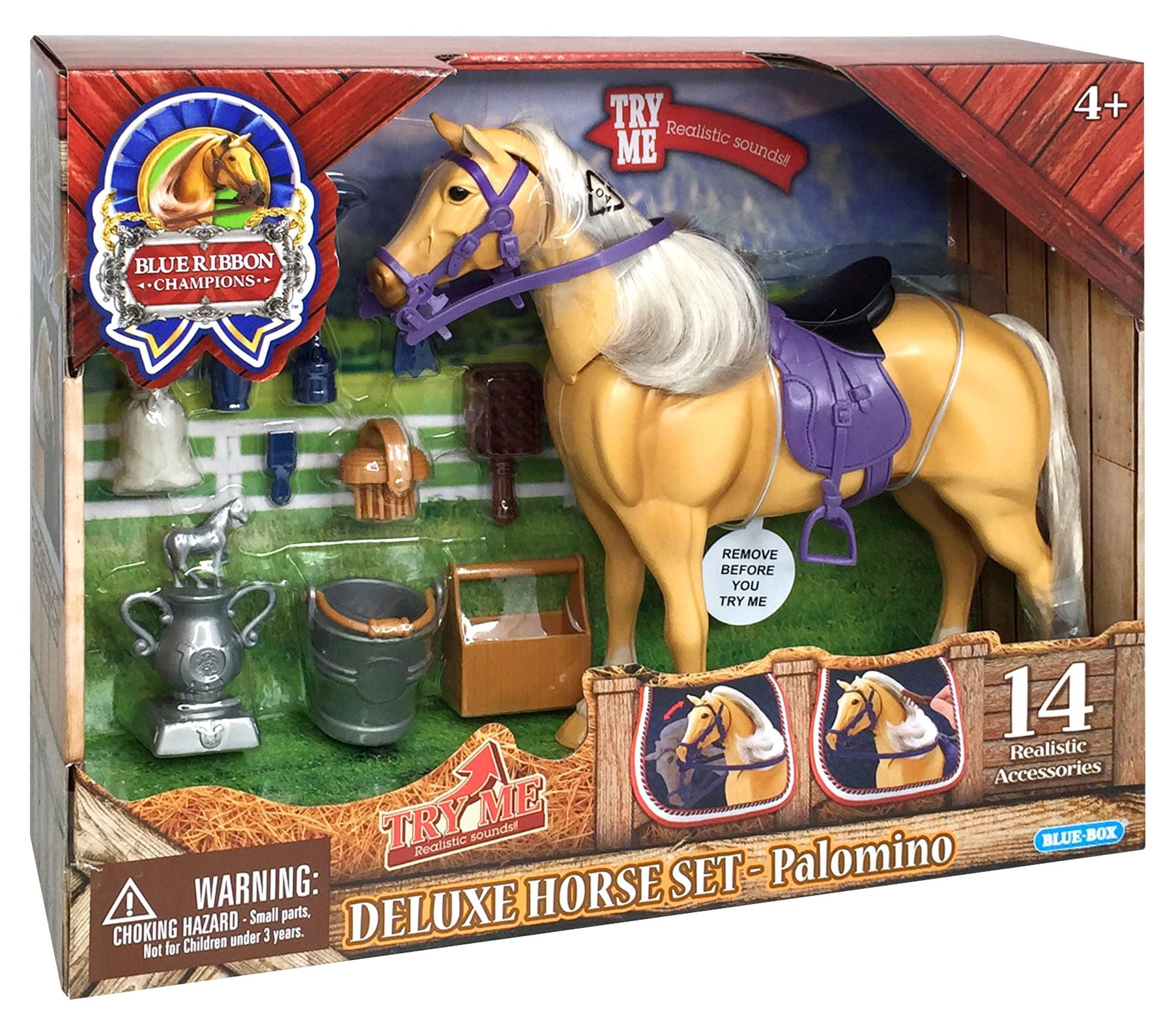 Blue ribbon champion deluxe horse best sale set