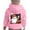 Pink, variant on Tiijoy Big Girls Halloween Hoodie Cartoon Ghost Hooded Sweatshirt, Sizes 11-12