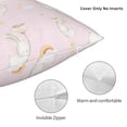 thumbnail image 3 of Pofeuu Rainboe And Rabbit Print Double-sided plush pillowcase Square Throw Pillow Covers Pillows Cover for Living Room Bedroom Sofa Couch Cushion Cover（No pillow core）-22"x22", 3 of 7