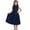 Navy, variant on Elegant Girls Long Dress With Pleated Skirt And Sleeveless Design For Summer Formal Occasions And Party Wear Baby Girl Flower