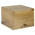thumbnail image 2 of Cal-Mil 432-9-99 Madera Reclaimed Wood Square Riser - 12" x 12" x 9", 2 of 5