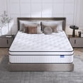 thumbnail image 6 of Full Size Mattress, 10 Inch Luxury Full Mattress in a Box, Cooling Memory Foam Mattresses with Individual Pocket Coils, Pressure Relief, Medium Firm, Fiberglass Free, 365-Night Trial, 6 of 7