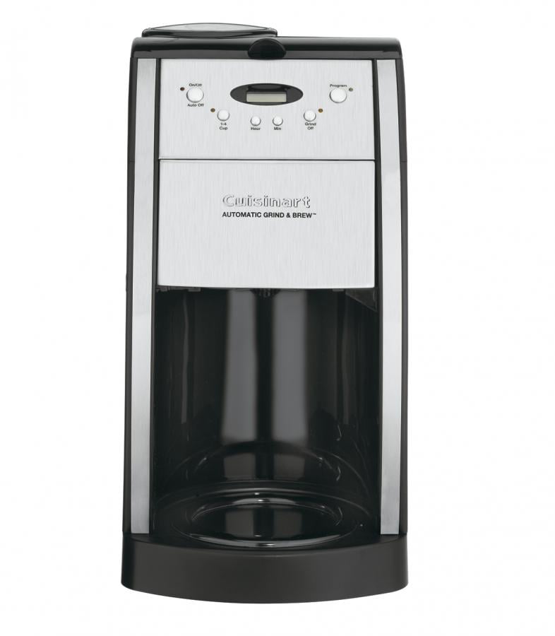 silver cuisinart grind and brew