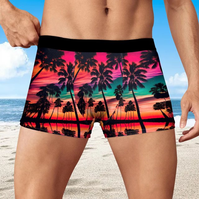 iTNHFP sous-Vêtements pour Hommes Slips Mode Décontractée Confortable Imprimé